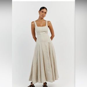 Dissh Linen Midi Dress